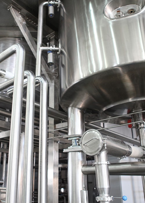 Vegetable blanching equipment